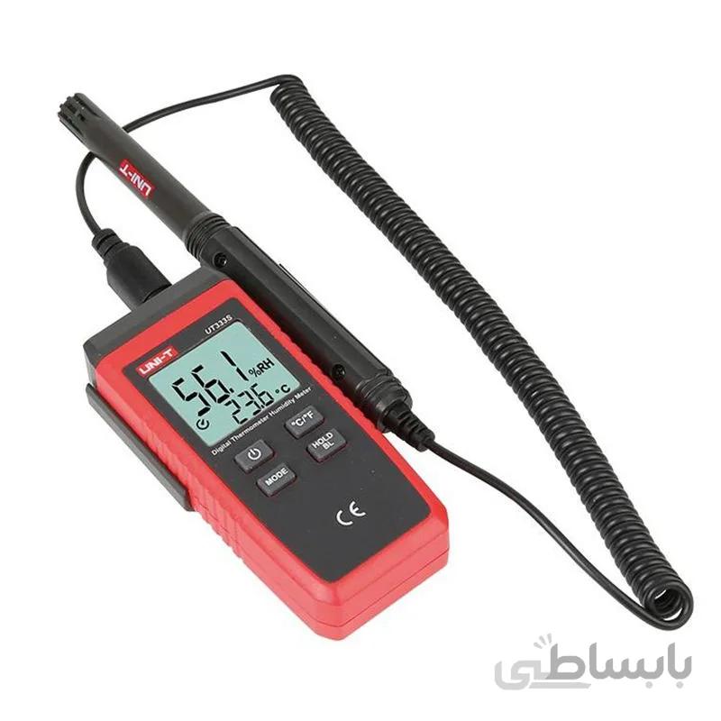 دما رطوبت سنج پراب مجزا یونیتی UT333S ا Digital Temperature Humidity Meter UT333S UNI-T