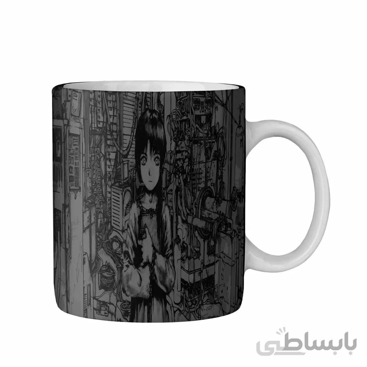 ماگ طرح انیمه تجربیات سریالی لین Serial Experiments Lain کد KCT10462 کد 285011