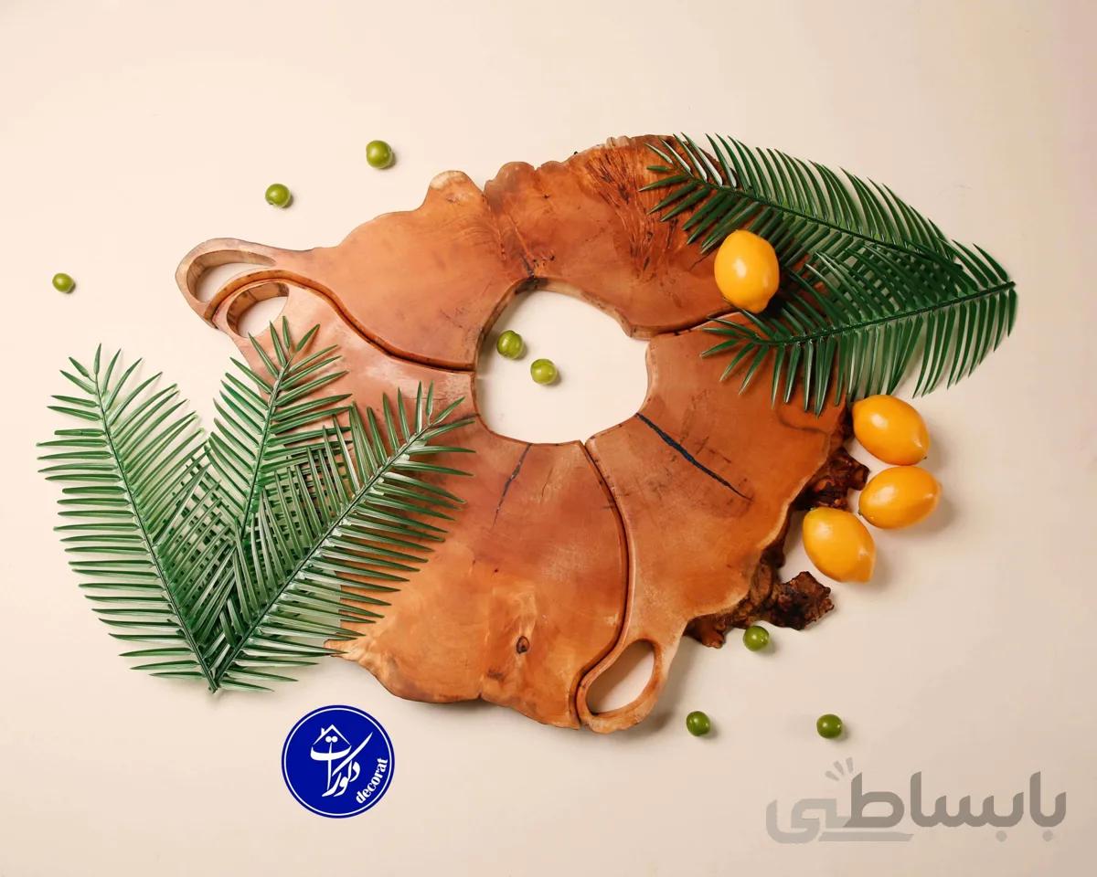 تخته سرو چوبی سه تیکه توسکا