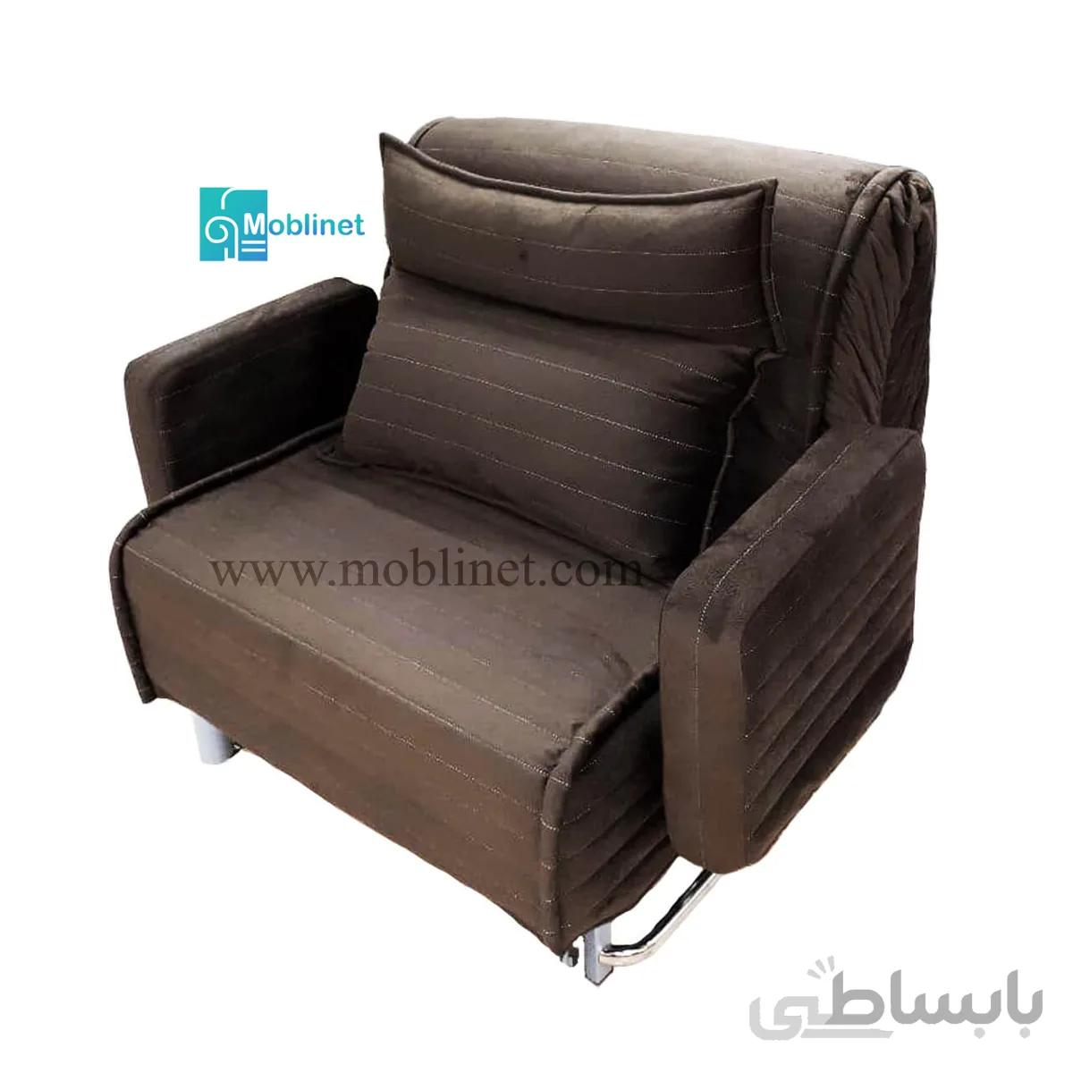 مبل تختخوابشو کاپری دسته متکایی