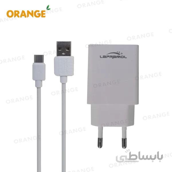 شارژر فست تایپ سی لاپرامول مدل LP-C12
