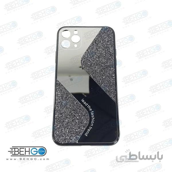 قاب گوشی ایفون 11 پرو مکس قاب فانتزی گوشی ایفون 11 پرو مکس سایز 6.5 اینچ گارد مدل جدید اکلیلی آینه ای مناسب گوشی موبایل اپل New Mirror glitter case For Apple Iphone 11 Pro Max