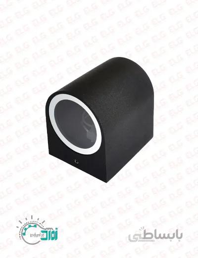 چراغ دکوراتیو نیم دایره یک طرفه IP54 کد 110/1