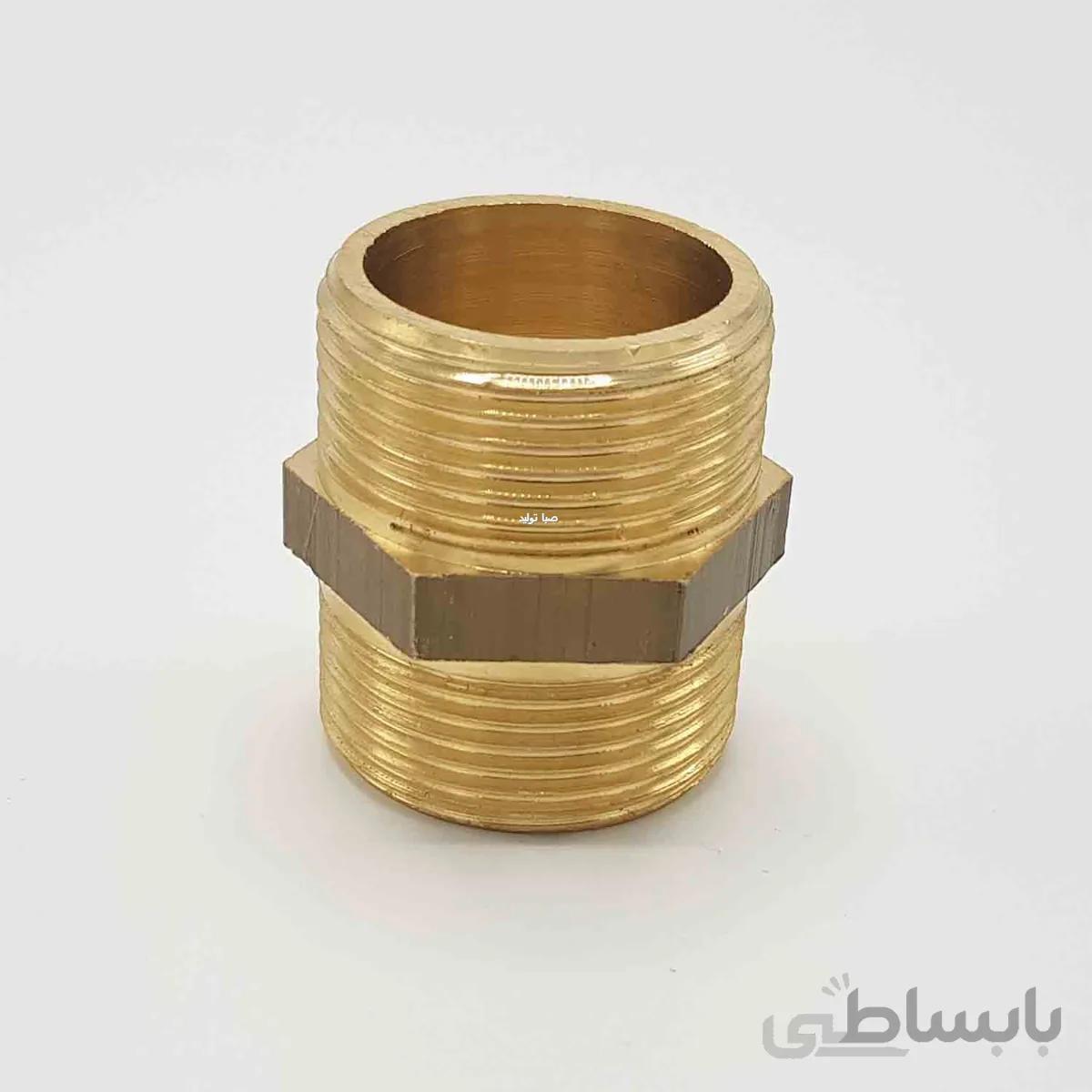 مغزی 1/4-1 به 1/4-1 برنجی