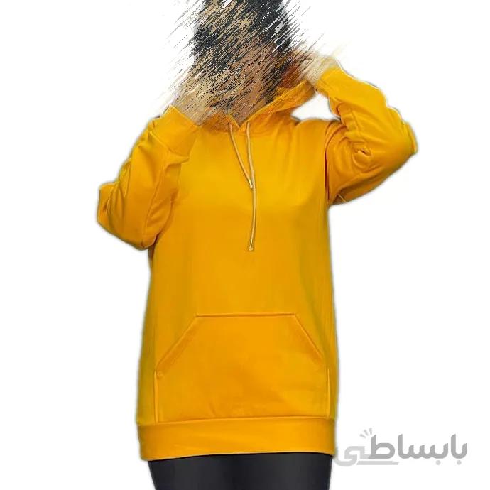 هودی وارداتی کلاهدار زنانه کد 432453