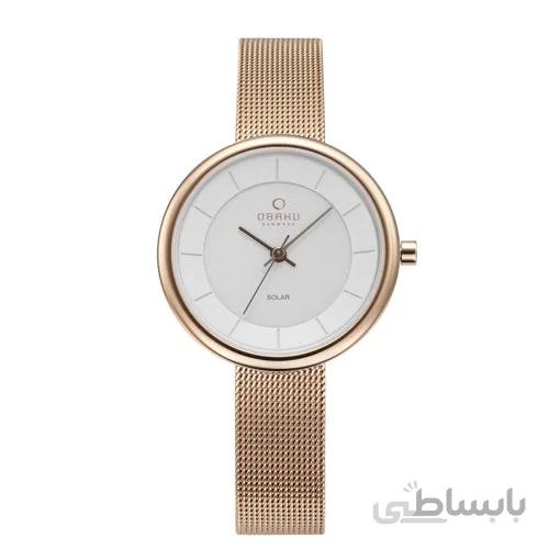 ساعت مچی زنانه اباکو Obaku اورجینال مدل V206LRVWMV