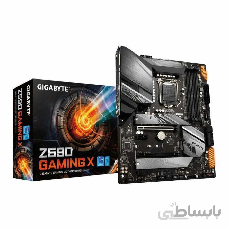 مادربرد گیگابایت Z590 GAMING X ا Gigabyte Z590 GAMING X (rev. 1.0) LGA1200 11th Gen Motherboard