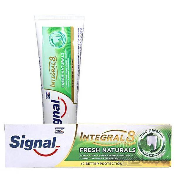 خمیر دندان طراوت بخش سیگنال مدل Integral 8 حجم 75 میل ا "Signal Integral 8 Mouth Fresh Tootpaste 75ml "
