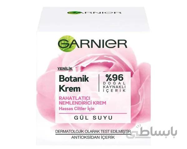 کرم مرطوب کننده گارنیر با عصاره گل رز حجم 50 میل