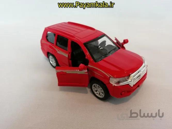 ماشین فلزی تویوتا لندکروز (HT11-4A) قرمز