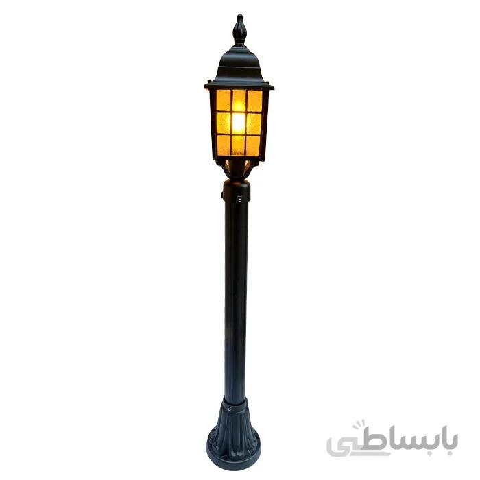 چراغ حیاطی چمنی مشبک