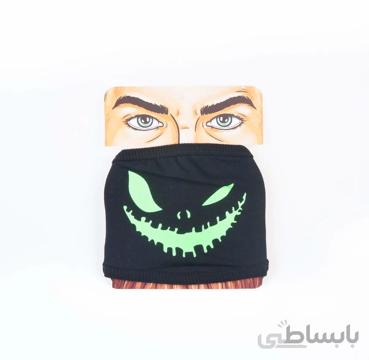 ماسک بلک لایت طرح دار کد MA1009