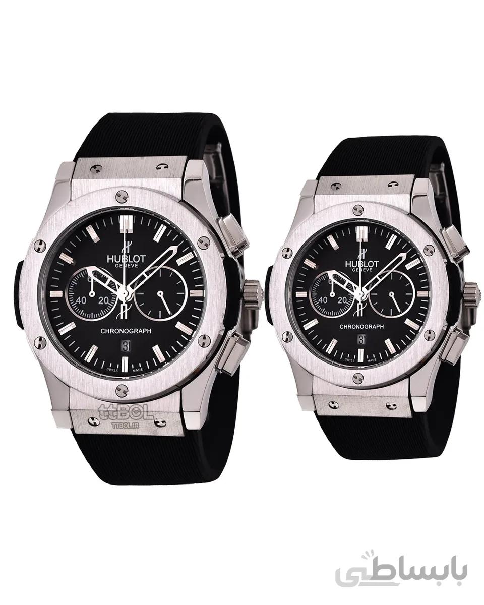 ساعت مچی هوبلو ست HUBLOT BIG BANG 582898 silver SET