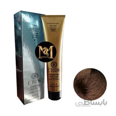 رنگ مو ايتوك شماره 5.00 حجم 100 ميلي ليتر رنگ قهوه اي روشن اكسترا