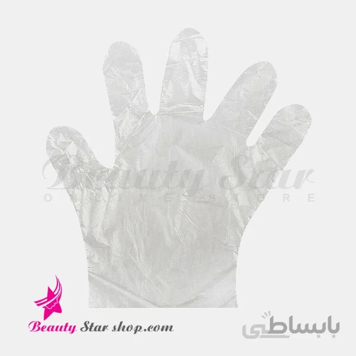 دستکش بهداشتی یکبار مصرف تعداد 100 عدد