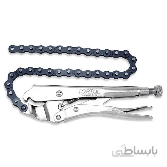 انبر قفلی زنجیری تاپ تول – TOPTUL مدل DMAB1A18