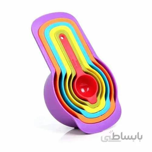 پیمانه اندازه گیری رنگی 6 عددی