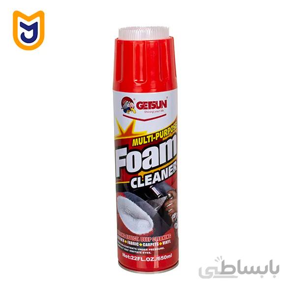 اسپری تمیز کننده پارچه (فوم) داخل کابین خودرو گتسان مدل MULTI-PURPOSE Foam CLEANER
