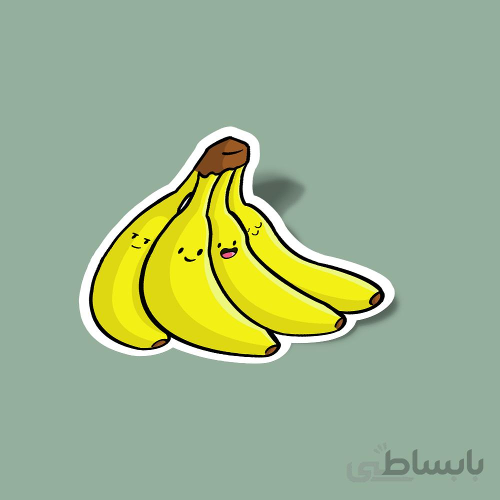 استیکر Bananas