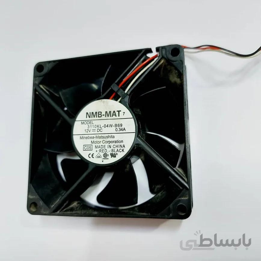 فن مربعی 80*80*25 میلیمتر 12 ولت 0.34 آمپر سانیو PLC-XW55 ویدئو پروژکتور