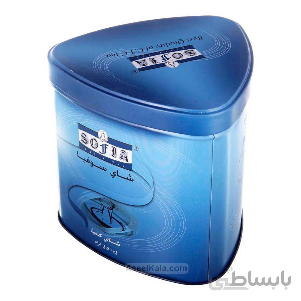 چای سوفیا Sofia قوطی کله مورچه ای معطر ارل گری وزن 450 گرم