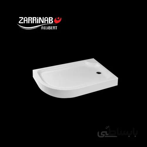 زیر دوشی 120/80 نیم گرد زرین آب