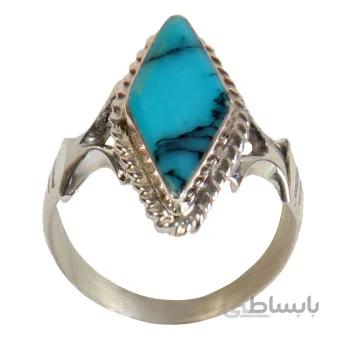 انگشتر نقره زنانه کد AW 052