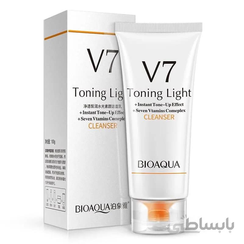 فوم شستشوی روشن کننده 7 ویتامین بیواکوا BIOAQUA DEEP HYDRATION