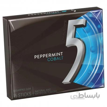 آدامس 5 اصلی آبی تولید فرانسه(تنها آدامس 5 تاریخ دار بازار)