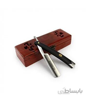 دسته تیغ آرایشگری داناوان A.P. Donovan Solid straight razor 7/8" cut throat Razor