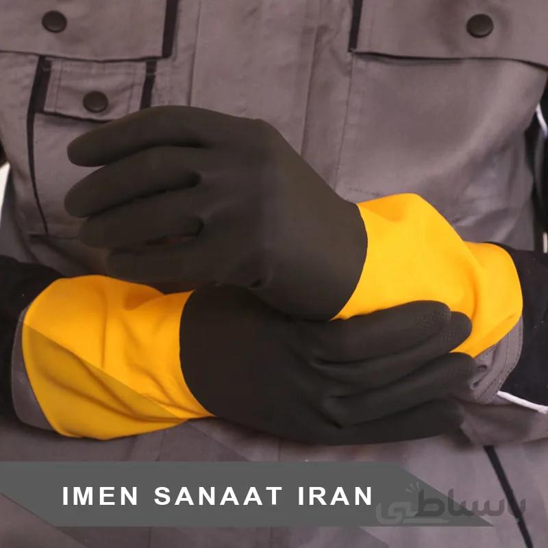 دستکش بنایی گیلان مدل سه لایه