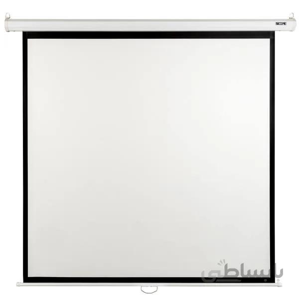 پرده نمایش پایه دار پروژکتور اسکوپ سایز 150x150