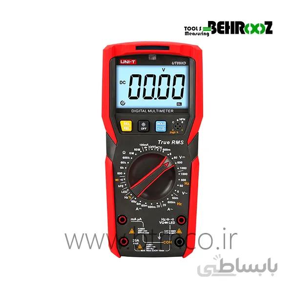 مولتی متر True RMS یونیتی مدل UNI-T UT89XD ا UNI-T UT89XD Digital Multimeter
