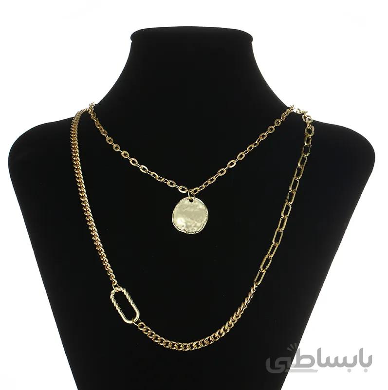 گردنبند دو لاین یونانی