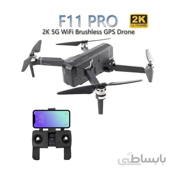 خرید کوادکوپتر حرفه ای دوربین دار SJRC F11 PRO