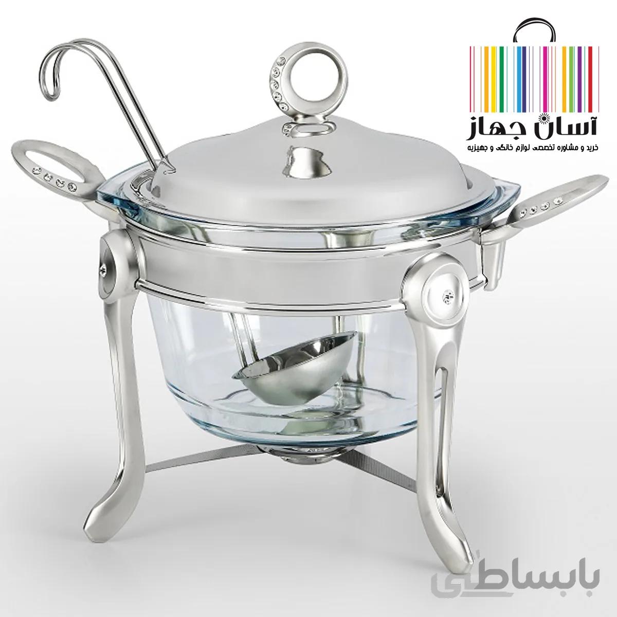 سوفله سوپ خوری استیل 4 لیتر