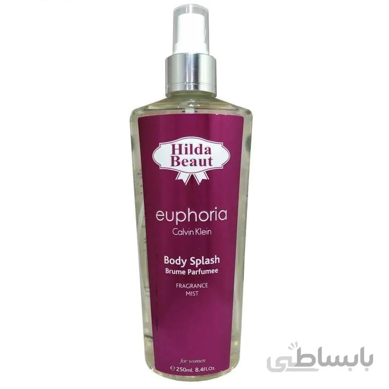 بادی اسپلش هیلدا بیوت مدل EUPHORIA CALVIN KLEIN حجم 250 میلی لیتر