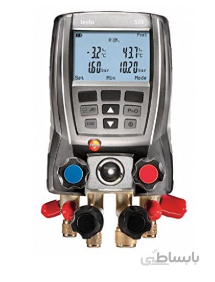 گیج منیفولد دیجیتال چهار شیر تستو مدل Testo 570-1