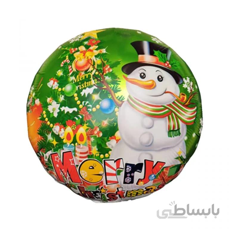 بادکنک فویلی Merry Christmas مدل STCH250