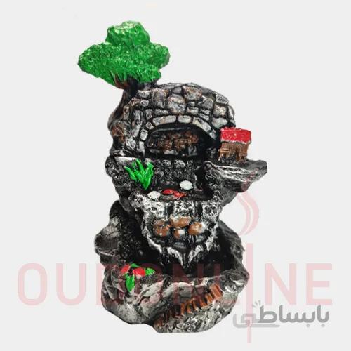 جاعودی آبشاری طرح صخره ای بزرگ 4 پلی استر