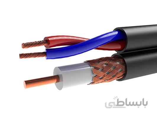 کابل کواکسیال (CCTV(B سیمیا (قرقره پلاستیکی) (قرقره 300 متری)