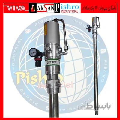 قیمت واسکازین پمپ بادی 220 لیتری بشکه ای ویوا مدل35195
