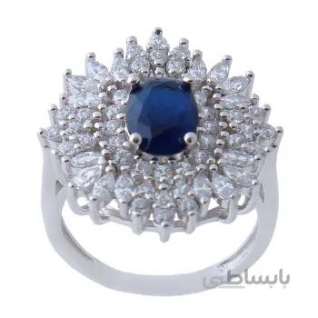 انگشتر نقره زنانه کد AWR_677