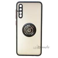 قاب محافظ مات انگشتی سامسونگ آ50اس آ50 و آ30اس a50s ،a30s، a50 Translucent Matte Hybrid Ring Case samsung قرمز
