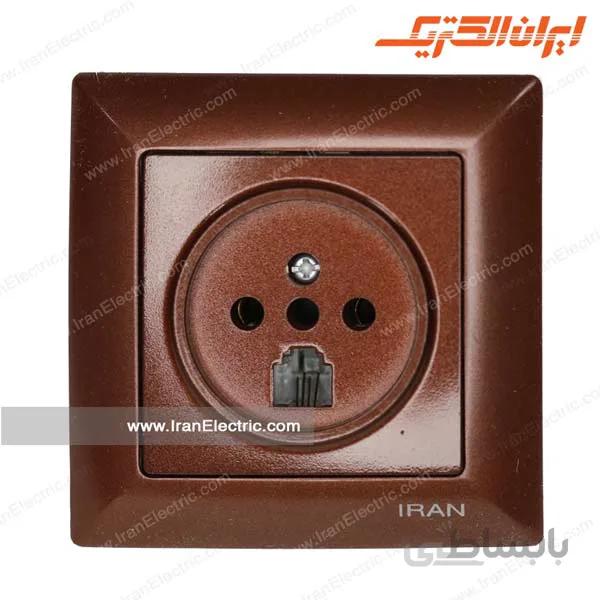 پریز تلفن دوکاره الیزه زرشکی