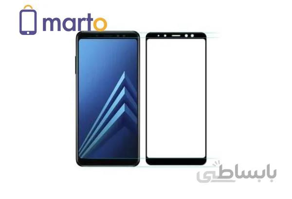 محافظ صفحه نمایش شیشه ای بوف مدل 5D Full Glue مناسب برای گوشی سامسونگ Galaxy A8 2018 ا BUFF 5D Full Glue glass screen protector for Samsung Galaxy A8 (2018)
