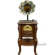 گرامافون ایستاده آنتیک پنج کاره مدل 2211
