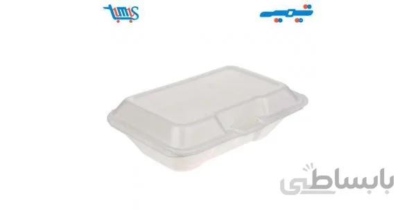 ظرف فوم دو پرسی یکبار مصرف 300 عددی