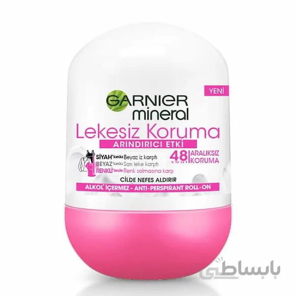 رول دئودورانت 48 ساعته گارنیه مدل Mineral Lekesiz Koruma