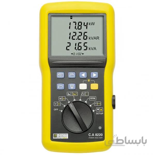 پاور آنالایزر تک فاز کاوین آرنوکس مدل CA8220 ا Chauvin Arnoux CA8220 Power Analyser
